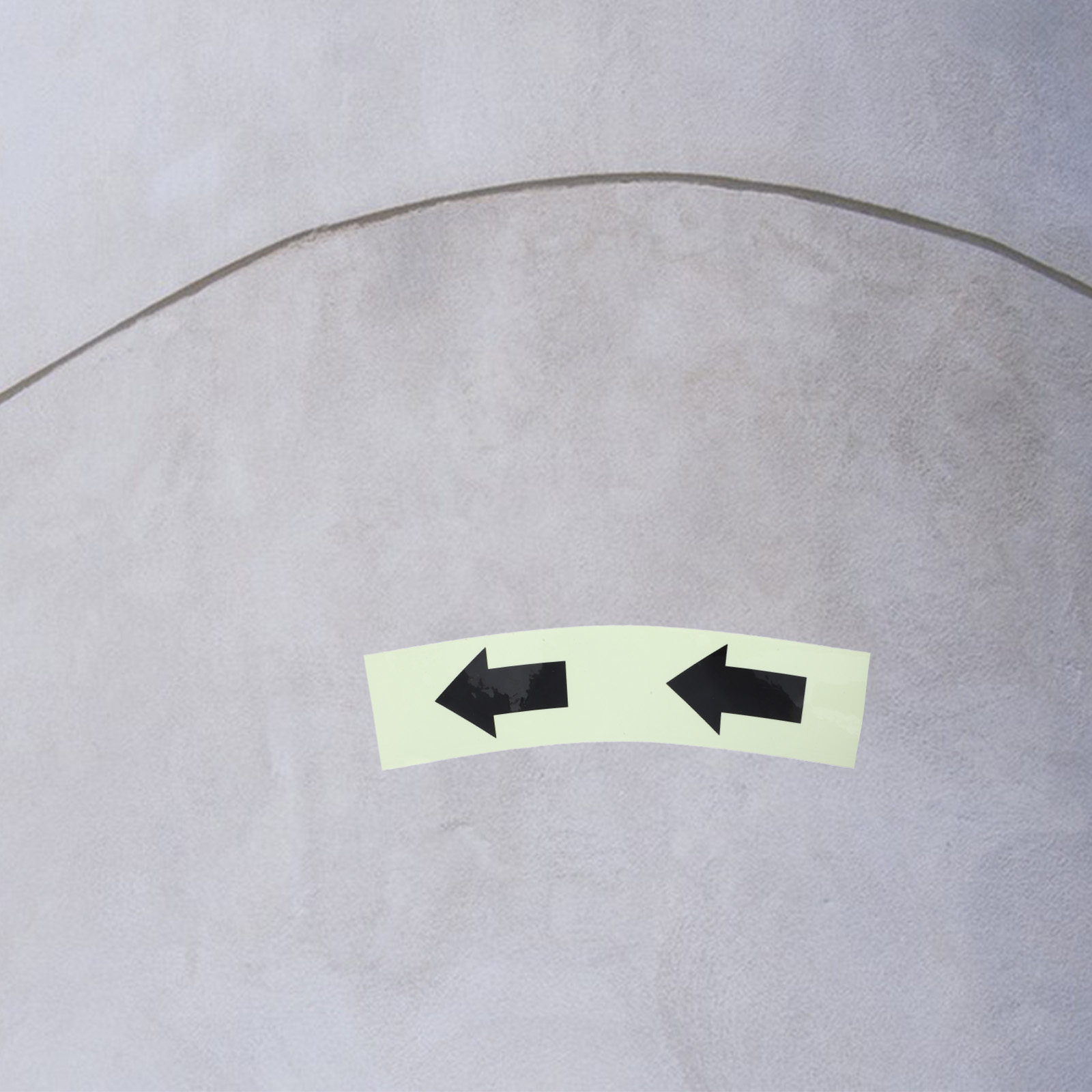 Emergency Exit Sign - 1 Roll Glow in Dark Reflective