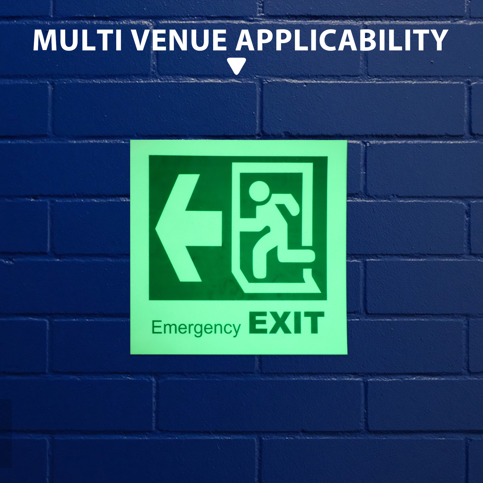 Self Adhesive Luminous Emergen - Emergency Exit Sign recension och pris