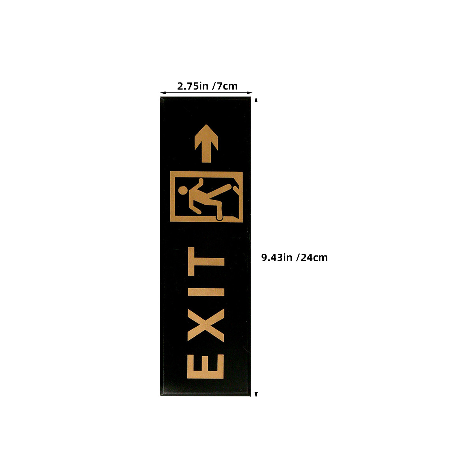 5Pcs Exit Sign Self Adhesive A - Emergency Exit Sign recension och pris
