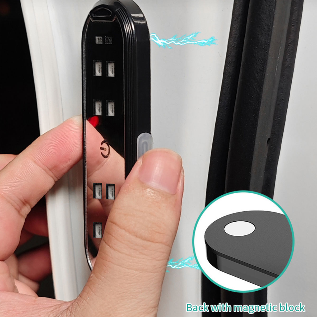 Car Door Lights LED Colorful F - Emergency Exit Sign recension och pris