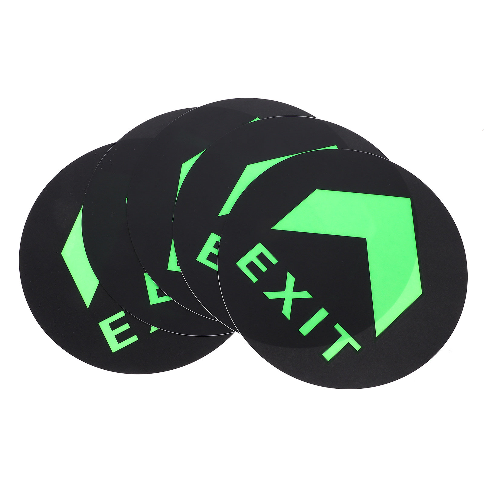 5Pcs Night Luminous Exit Sign  - Emergency Exit Sign recension och pris