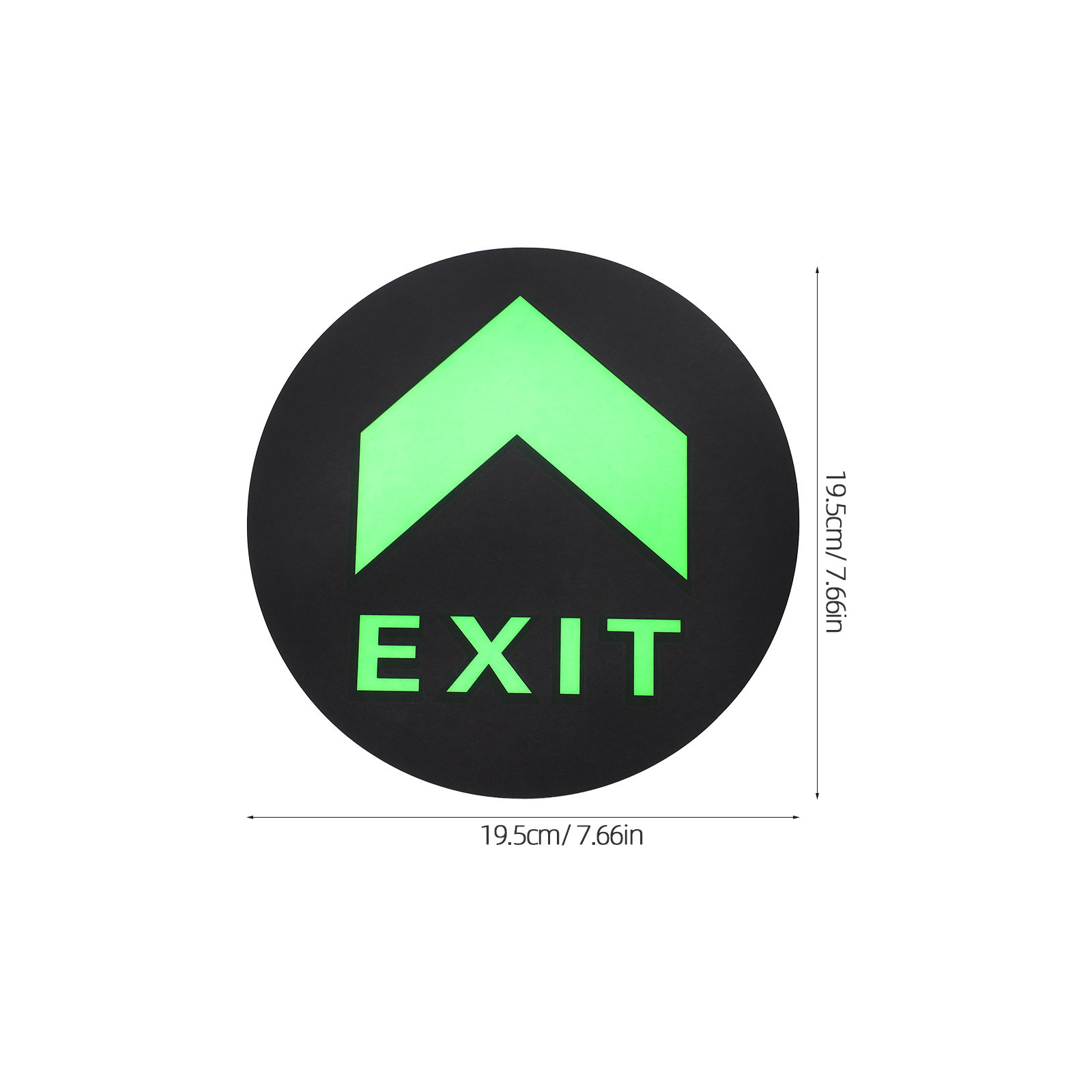5Pcs Night Luminous Exit Sign  - Emergency Exit Sign recension och pris