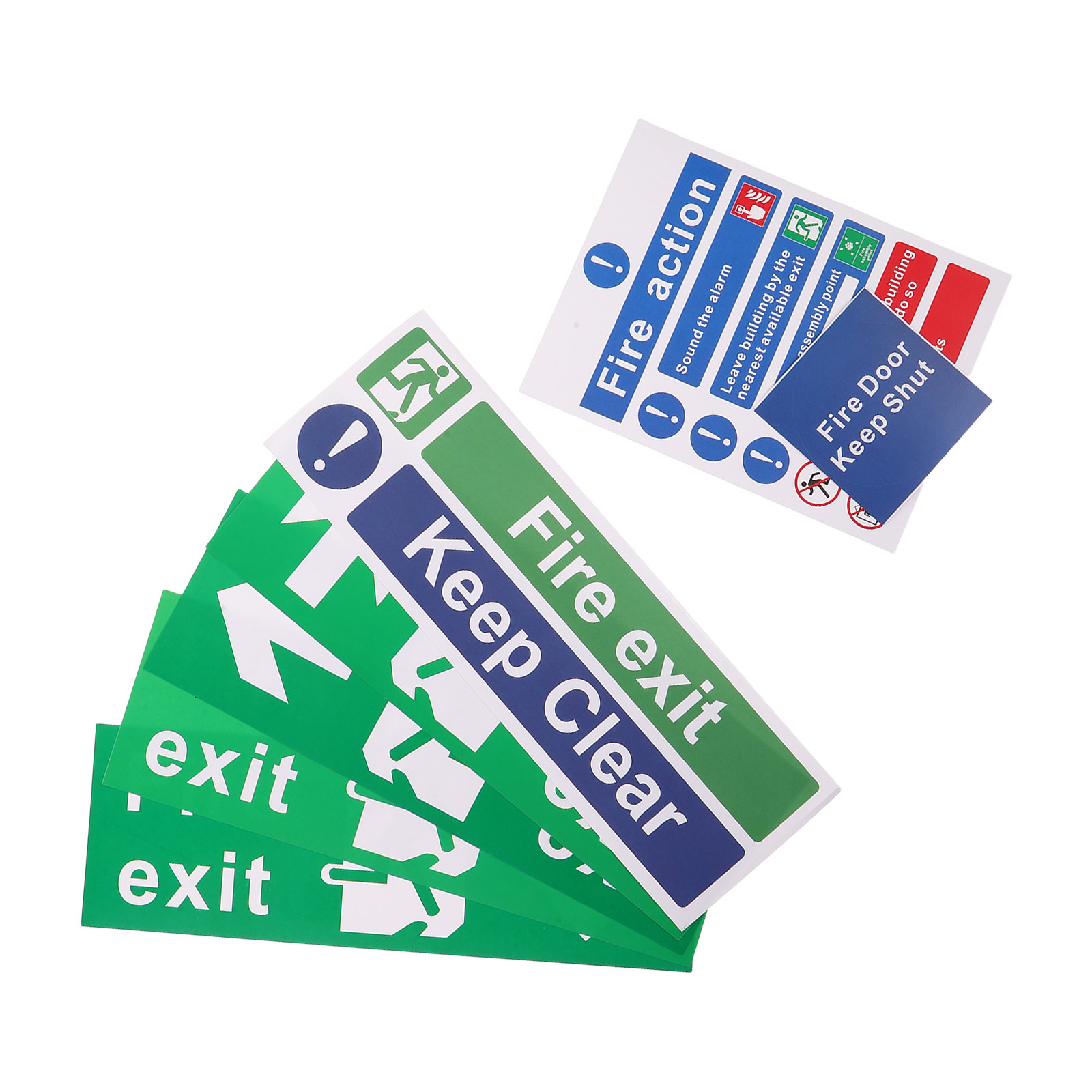 21Pcs Public Safety Exit Signs - Emergency Exit Sign recension och pris