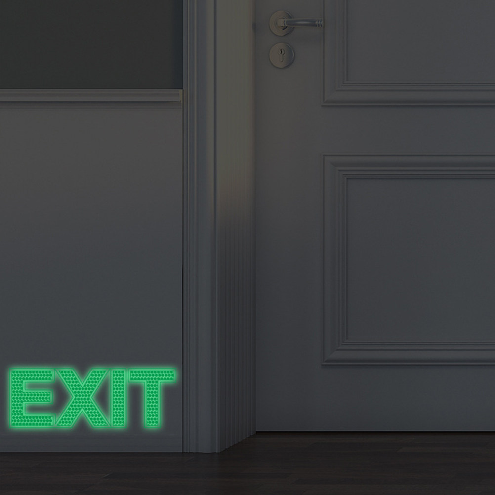 Luminous Exit Wall Sticker Dec - Emergency Exit Sign recension och pris