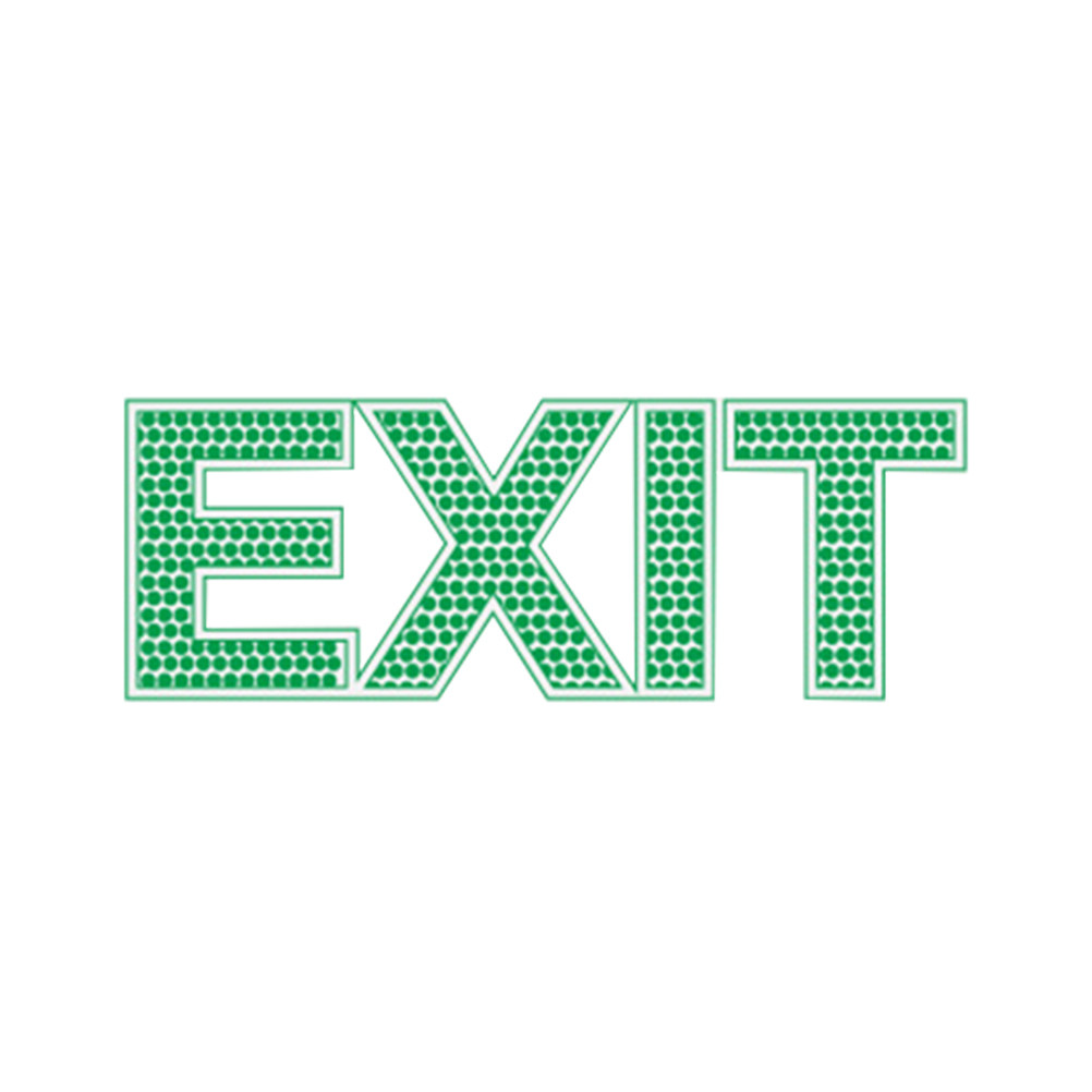 Luminous Exit Wall Sticker Dec - Emergency Exit Sign recension och pris